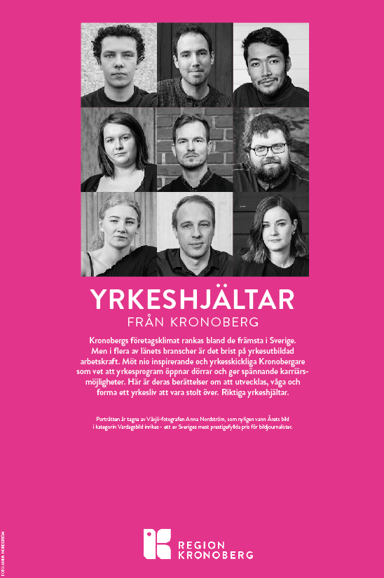 Yrkeshjältar en utställning om att jobba med praktiska yrken